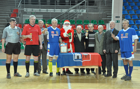 Рождественский турнир по мини-футболу среди ветеранов